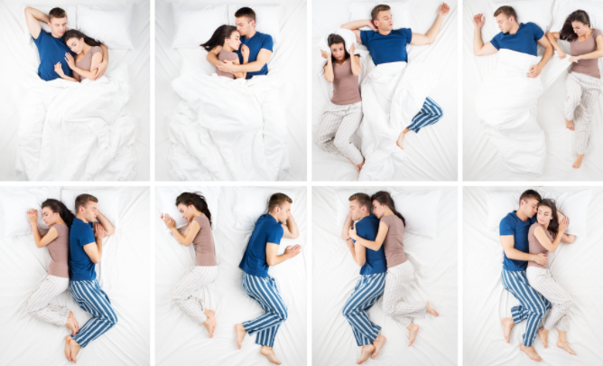 pozycje do spania w związku
